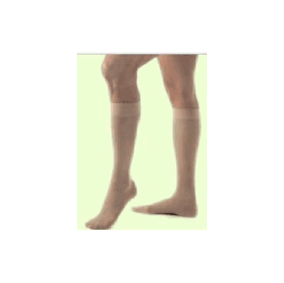 Stocking, KneE Hi Fml 15-20 Clsd Toe Sun Brnz