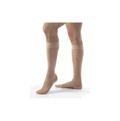 Stocking, KneE Hi Ultr SheEr 15-20 Comprs Blk