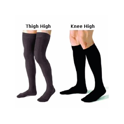 Stocking, Knee High 20-30 Xl Blk - Medline