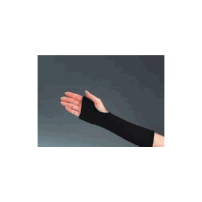 Stockingette, Cotton 100% Blk 3"X25yds - - S