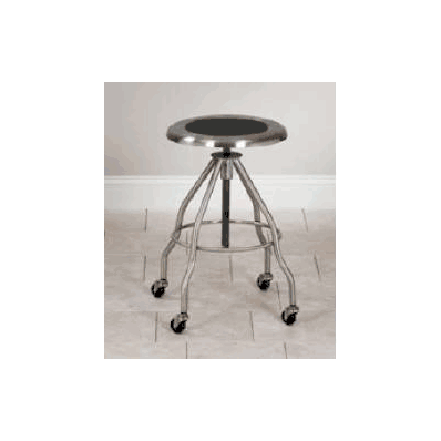 Stool Backless 4 2 Inch Rubber Wheel Ball Bea