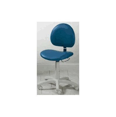 Stool Backrest, D Shaped Pneumatic Adjustment