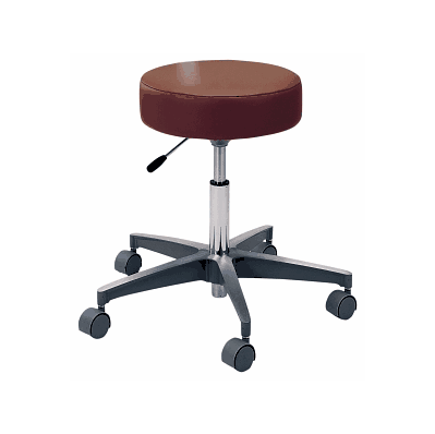 Stool, Exam, No Back, 2 Casters, Pneumatic -