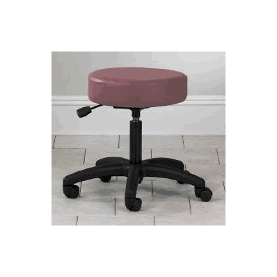 Stool, Pneu 5leg Seat Dia 16" Desert Tan - -
