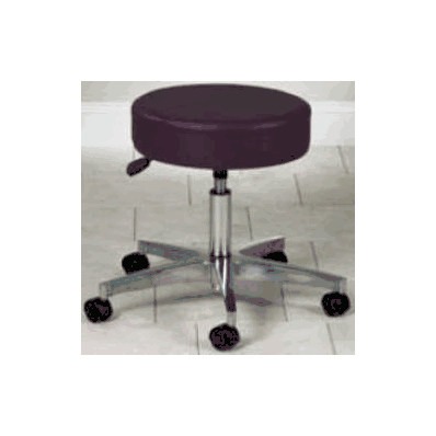 Stool Pneumatic Adjustment 5 Black Hooded Dua