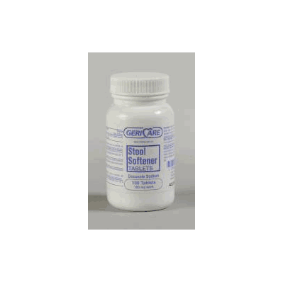 Stool Softener Mckesson Brand Tablet 100 Tabl