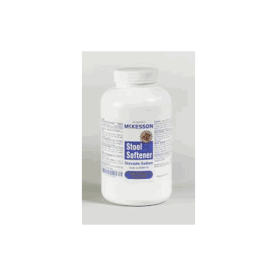Stool Softener Mckesson Softgel Capsules 1000