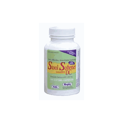 Stool Softener Rugby Softgel Capsule 100 Per