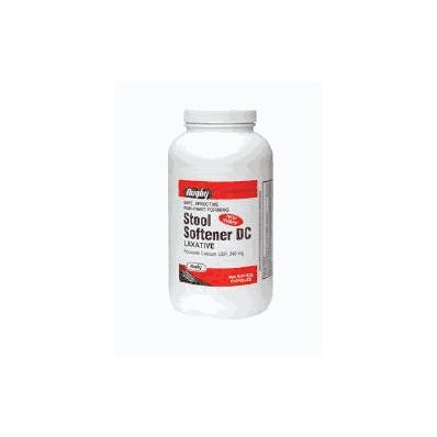 Stool Softener Rugby Softgel Docusate Calcium Capsule