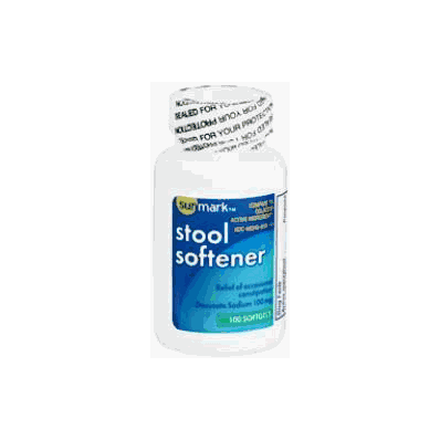 Stool Softener Sunmark Softgel Capsules 100