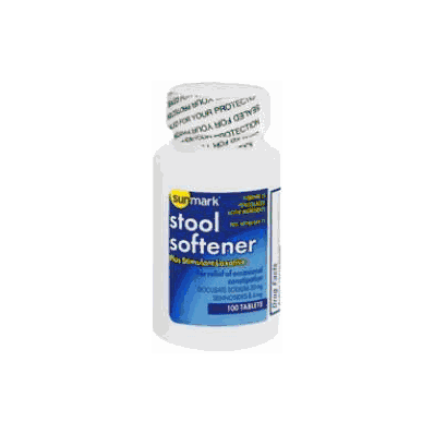 Stool Softener Sunmark Tablet 100 Tablets -