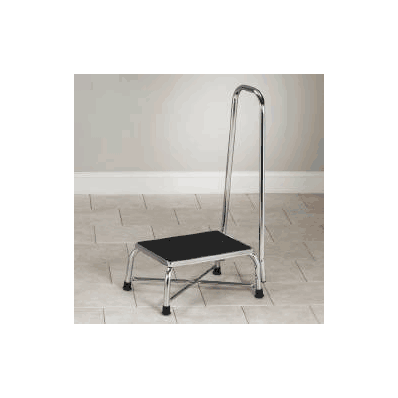 Stool, Step Bariatric 36" Handrail 17"X12"X9"