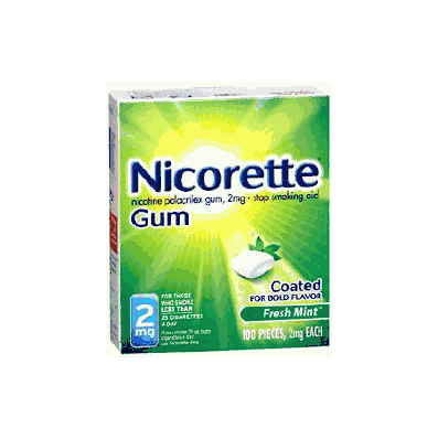 Stop Smoking Aid Nicorette 2 Mg Gum - Nicore