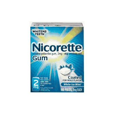 Stop Smoking Aid Nicorette 2 Mg Gum - Nicore