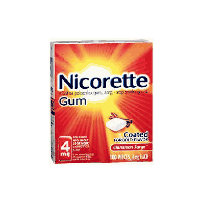 Stop Smoking Aid Nicorette 4 Mg Gum - Nicore
