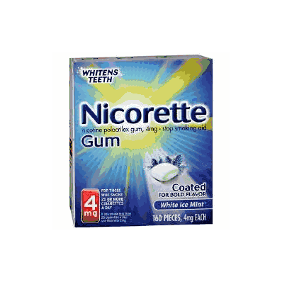 Stop Smoking Aid Nicorette 4 Mg Gum - Nicore