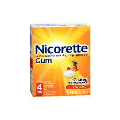 Stop Smoking Aid Nicorette 4 Mg Gum - Nicore