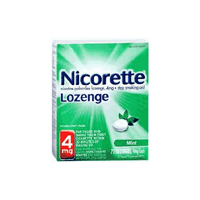 Stop Smoking Aid Nicorette 4 Mg Lozenge - Ni