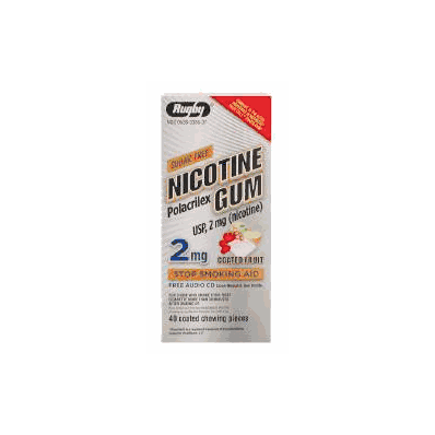 Stop Smoking Aid Rugby 2 Mg Gum - Nicotine,