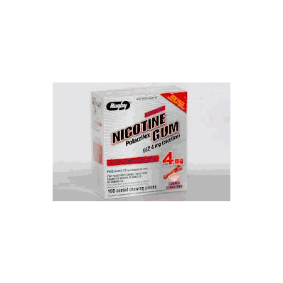 Stop Smoking Aid Rugby 4 Mg Gum - Nicotine,
