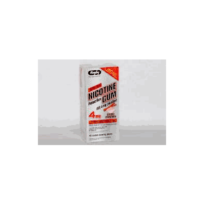 Stop Smoking Aid Rugby 4 Mg Gum - Nicotine,