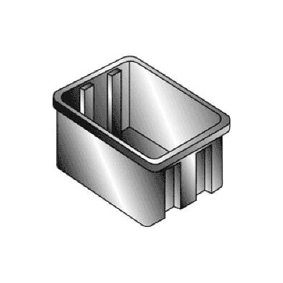 Storage And Transport Tote Box 6 X 11 X 18 In