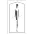 Straight 7x7 Teeth Side-Grasping, 4-3/4" Serrated Tip Sterile Disposable Adson-Brown Tissue Forceps 25/Bx, Sterilized in USA, Sklar 96-2559<br><br><font color="red"><b>BACK TO THE PRODUCT TABLE, <a href="https://www.aaawholesalecompany.com/sklar-sterile-disposable-instruments-sterile-adson-brown-forceps.html">CLICK HERE</a></b></font>