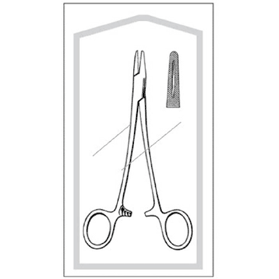 Straight Blunt, 6" Serrated Mayo-Hegar Needle Holder 50/Bx