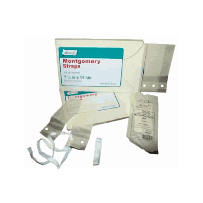 Strap, Montgomery, Double Width, 2 Hole - Med