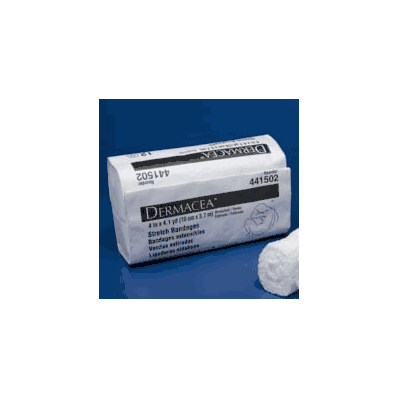Stretch Bandage Roll Dermacea Cotton / Polye