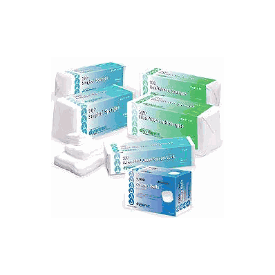 Stretch Gauze Cotton 12-ply 3 X 3 Inch - Gauz
