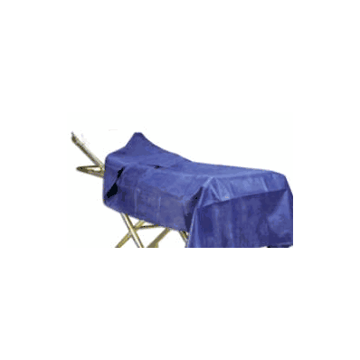 Stretcher Sheet 84 X 40 Inch Dark Blue Woven