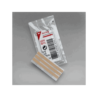 Strip, Closure, Skin, Elastic, 1/4"X3" - Medl