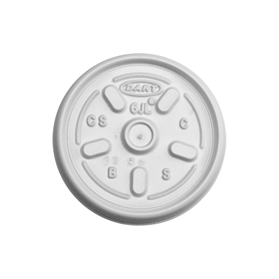 Styrofoam Cup Vented Lids - Lid, F / Dtm6jl,