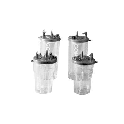 Suction Canister 1100 Ml Press On Lid - Colle