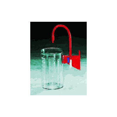Suction Canister, 1500 mL Built-In On / Off Valve Lid, Wall Mount, with Tubing
