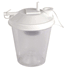 Allied S1160BA-RPL, Snap-On Lid Suction Canister 800 mL 5 ea/case<br><br><font color="red"><b>BACK TO THE PRODUCT TABLE, <a href="https://www.aaawholesalecompany.com/allied-healthcare-transfer-equipment-suction-canister.html">CLICK HERE</a></b></font>