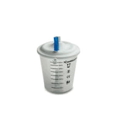 Suction Canister, 800 mL with Solidifier