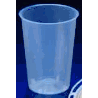 Suction Canister with Bracket SafeLiner 1000 mL WITHOUT Graduations