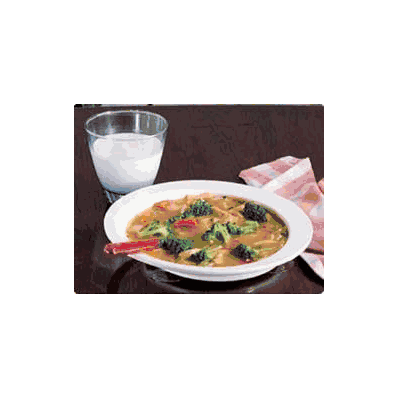 Suction Scoop Dish Off White Melamine Plastic