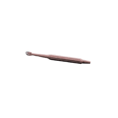 Suction Toothbrush, Soft Bristle, color Pink Straight Handle