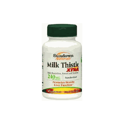 Sundown Naturals Milk Thistle Xtra Capsule 24