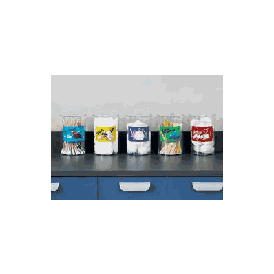 Sundry Jar Multi-Purpose, 4-3/8 x 6-1/2", Clear