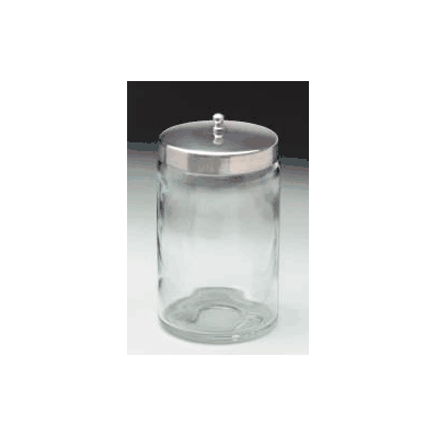 Sundry Jars, 4"x4" Glass,UnLabeled,Set of 6