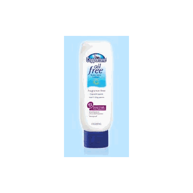Sunscreen Coppertone Spf 45 Tube Lotion 8 Oz