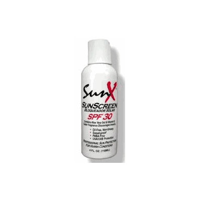 Sunscreen Sunx Spf 30 Squeeze Bottle Lotion