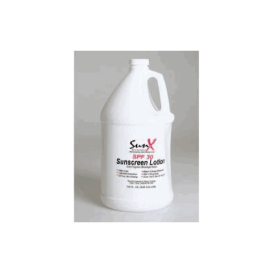 Sunscreen Sunx Spf30 Bottle 1 Gallon - Sunscr