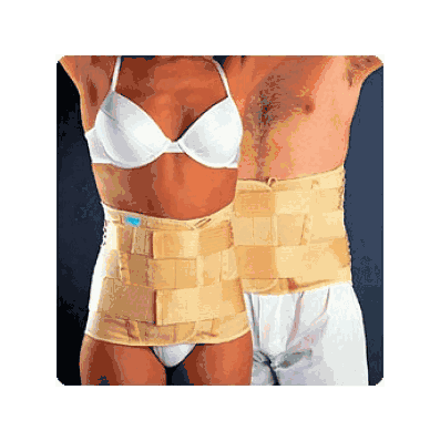 Support, Sacro-lumbar, Med, Front Close