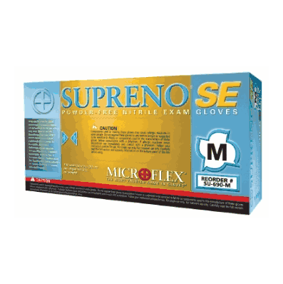 Supreno SE SU-690-S, Exam Gloves, 100/BX