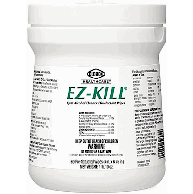 Surface Disinfectant Cleaner, 160 Count Wipe Canister